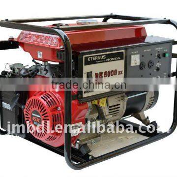 ELEMAX style gasoline generator set with Honda engine BH8000DX