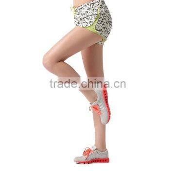 Wholesale women 3D printing running pants/sex running shorts