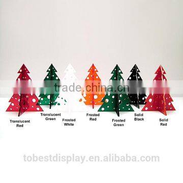 Colourful acrylic christmas tree skirt, acrylic umbrella christmas tree