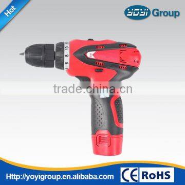 High torque cordless drill 10.8V/12V