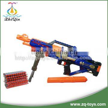 Electric soft bullet gun toy nerf toy gun with lights and music