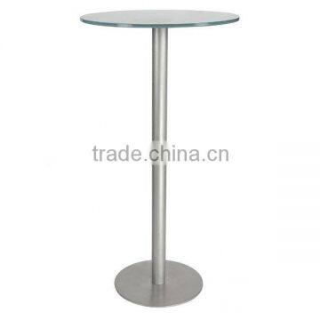 BT-005 glass cheap bar tables