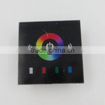 rgb led controller 12v 24v 12a touch rgb controller led lighting controller dc12~24v rgb controller high quality 3years warranty