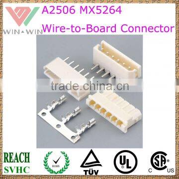 2.5mm Pitch A2506 MX5264 Electronic Wire to Board Connector