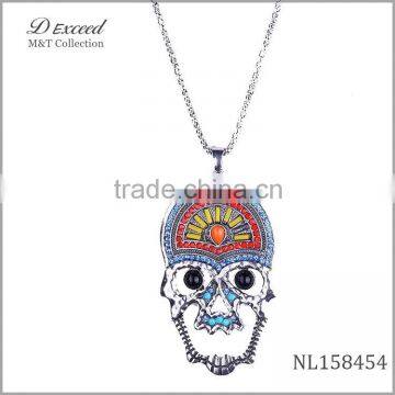 Fashion Alloy Skull Necklace,wholesale Cheap Skull Necklace photo-6