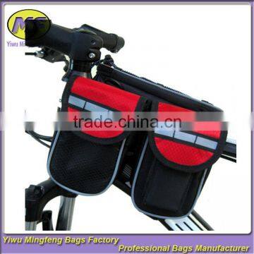 Popular Selling Polyester Rainproof Red Travel Bicycle Tube Bag
