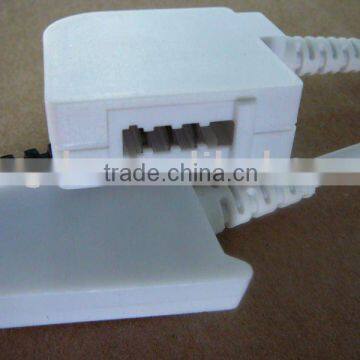 Germany TAE N JACK to N PLUG with telephone cord