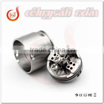 Chrysalis RDA Atomizers 510 Vaporizer With Metal Drip Tips ecig clone new product 2016 innov product meth vapor