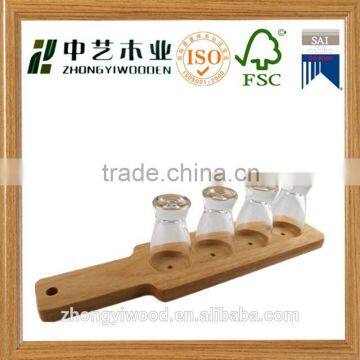 Trade Assurance FSC&SA8000 Customized Wooden Cup Holder