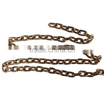 ASTM80 Standard Welded Link Chain, G70 Smooth Welded Link Chain,Color Galvanized Alloy Link Chains