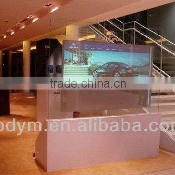 Transparent Rear Projection Screen for Advertisement