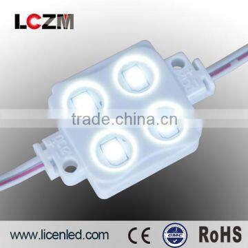 LED SMD 5050 module light square 4 leds/pc factory CE/RoHS DC 12V