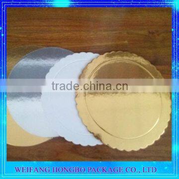Manufacturer Gold PET Film Paper Board For Cake Base Decoration photo-2