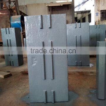 Stone crusher spare parts impact crusher blow bars