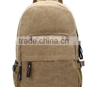 Unisex Canvas Rucksack Multi-function School Bag Travel Bag Vintage Canvas Backpacks