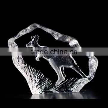 Wholesale crystal glass iceberg ornaments in bulk