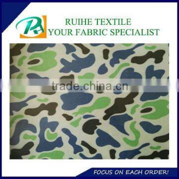 100% Polyester polyester 600D military waterproof backpack fabric/digital camouflage printed oxford fabric pu coated