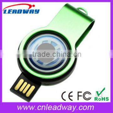 Epoxy Logo Swivel Plastic USB Flash Drive, 8GB Shinning Light New Design USB Flash Memory photo-3