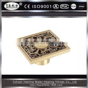 XINHANGMU antique brass floor drain anti-odor for washing machine