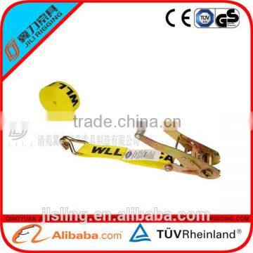 GS Cargo Ratchet Lashing Strap With Double J Hook photo-3