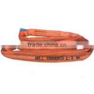 Double Ply Polyester 10 Ton 7:1 Safety Polyester Round Sling photo-3