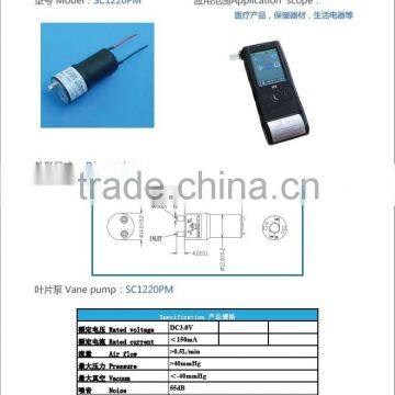 micro rotary vane pump