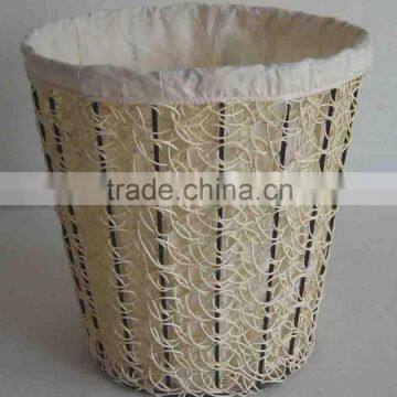 NEW rattan basket ,NEW design laudry basket