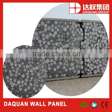 3000*610*200mm lightweight eps cement sandwich wall panel for interior wall and exterior wall.