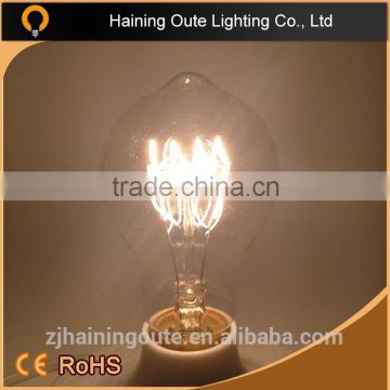 Enjoy night with vintage 110v lighting bulb A19/A21/ST64/ST58 bird cage lamp