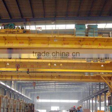 Good Safety qc Bridge Running Overhead Crane With Magnet photo-2