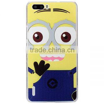 Wholesale OEM Custom Cartoon Pattern PC Case For Huawei Honor 6 Plus, For Huawei Honor 6 Plus Catoon Case