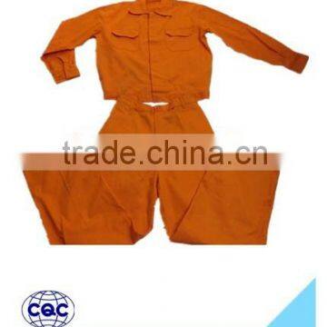 Orange Mens Breathable Cotton for Winter Coverall Separated Workwear Uniform Jackets