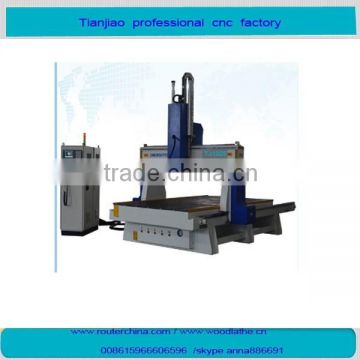 3d drilling 4 axis spindle rotary woodworking cnc router italy HSD 9kw spindle