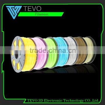 27 colors Optional 3d printer filament PLA/ABS 1.75mm/3mm 1kg plastic Rubber Consumables Material