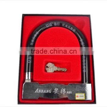 Hot Selling New Arrivel High Quality Wholesale Price Fashionable Durable Bicycle/motorbike Square U Lock A01 A02