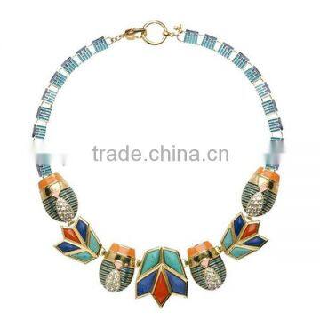 New Multicolor pendant necklace long chain necklace /jewelry