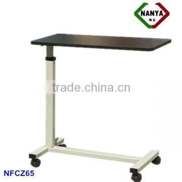 hot selling hospital movable overbed table for patient