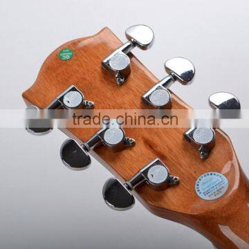 41 Inch Natural Spruce Acoustic Guitar Manufacturer photo-5