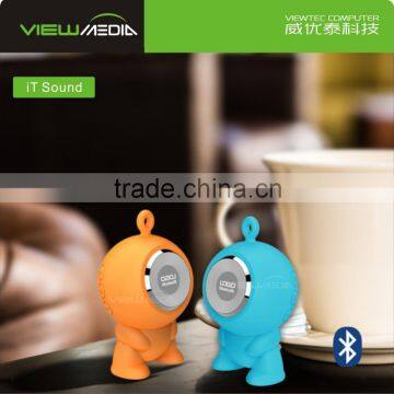 Hot sale mini size small portable wireless Bluetooth speaker cartoon