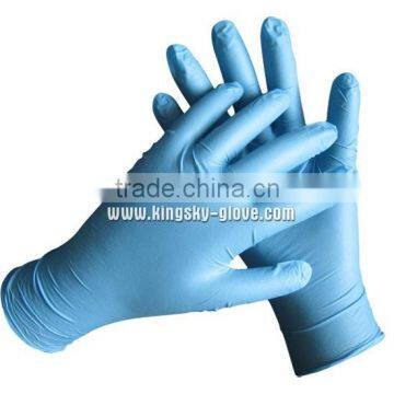 Nitrile powder free examination glove