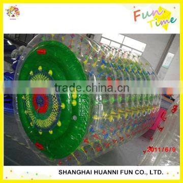 Colorful Inflatable Water Roller Ball, Most Fashionable Amusement Toy