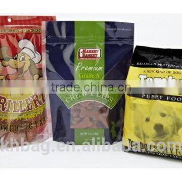 plastic pet treats food packaging bags