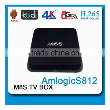 Shiningworth M8S Amlogic S812 2G/8G Quad-core HD Media Player 5g /2g Wifi Google H.265,KODI 14.2 photo-6