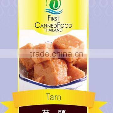 Taro Canned Sweets OEM in tin can