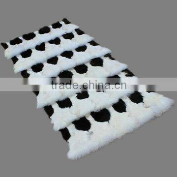 Fashion Cute Fox Fur Rug Banquet Rugs