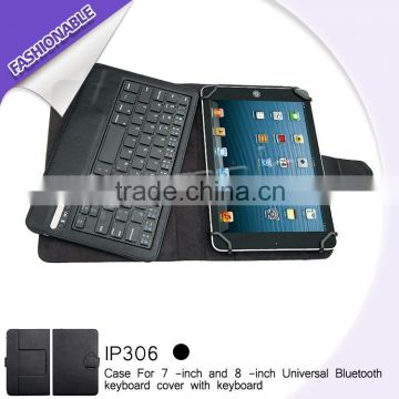 New arrivals universal bluetooth keyboar case for all 7 to 8 inch tablet with keyboard