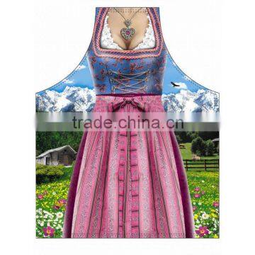 hot selling cotton colorful oktoberfest apron