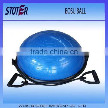 ecofriendly clear PVC bosu balance/Half balance ball