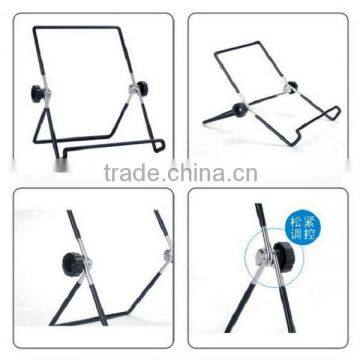 180 degree rotation stand holder for iPad/iPhone/Samsung/table PC foldable stand, portable adjustable foldable stand holder