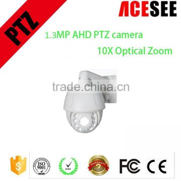 ACESEE qulity supplier in guangzhou 1.4mp 7inch sony cmos 10x mini high speed dome camera